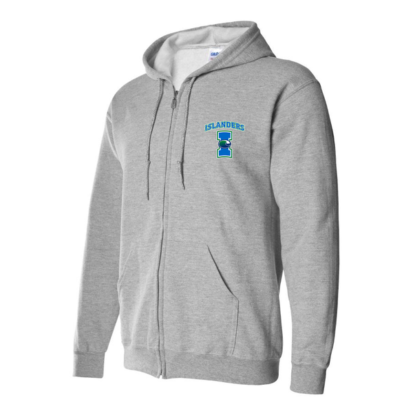 Men's Texas AM CC Islanders  Zipper Hoodie