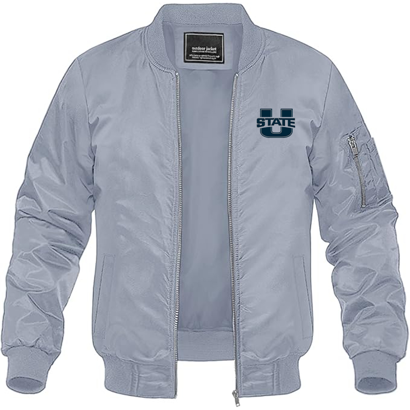 Men's Utah State Aggies Lightweight Bomber Jacket