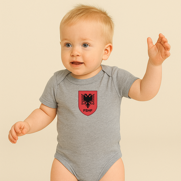 Albania National Soccer Team Baby Romper Onesie