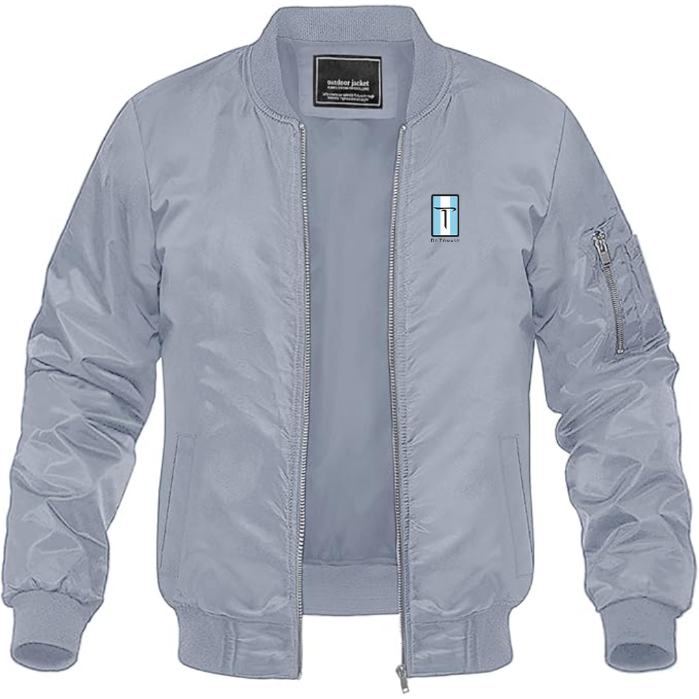 Men's De Tomaso Logo Lightweight Bomber Jacket