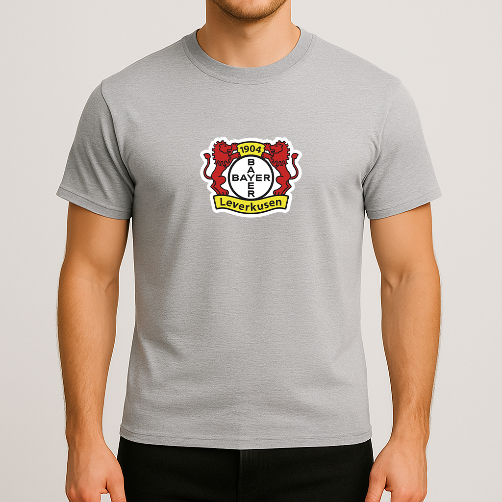 Men's Bayer Leverkusen FC Cotton T-Shirt