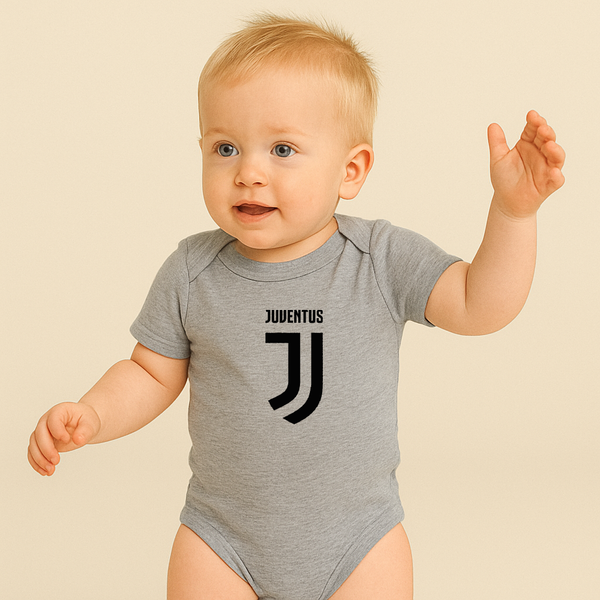 Baby Juventus Soccer Romper Onesie