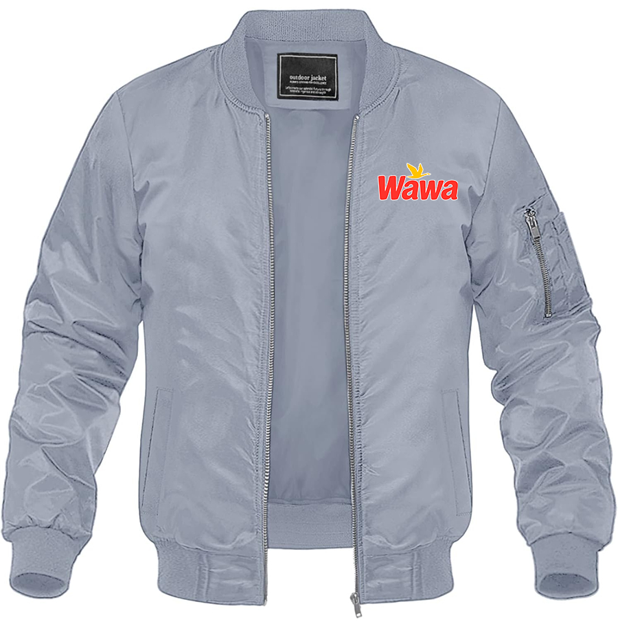 Men's Wawa Gas Station Lightweight Bomber Jacket