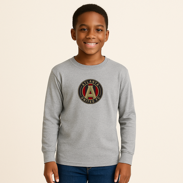 Youth Kids Atlanta United FC Long Sleeve T-Shirt