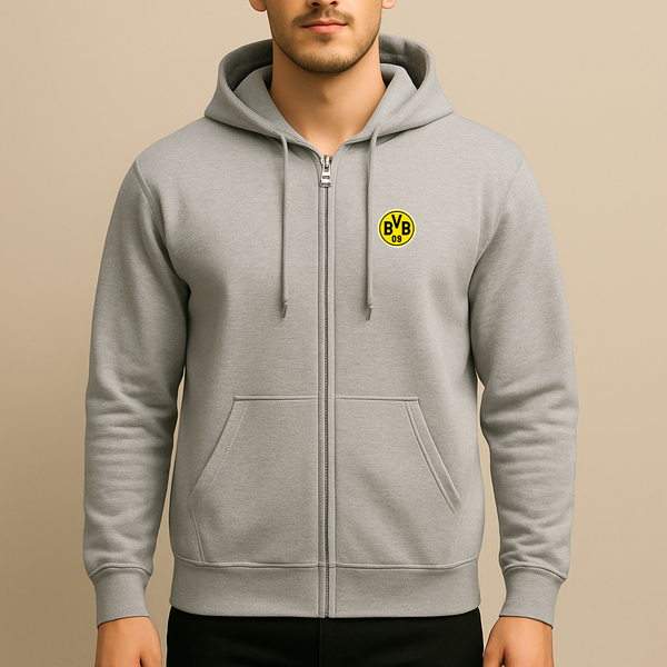 Men's Borussia Dortmund BVB FC Zipper Hoodie