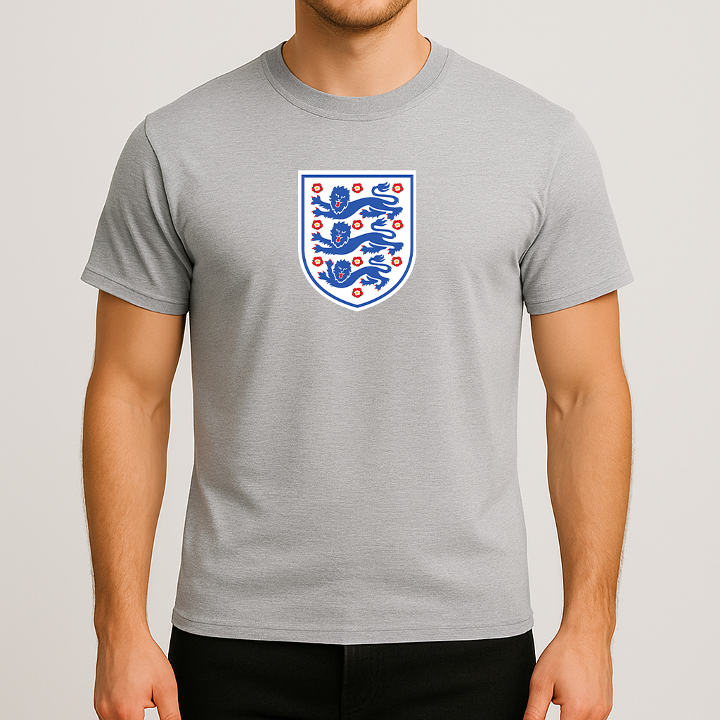 Men's England National Football Team Cotton T-Shirt