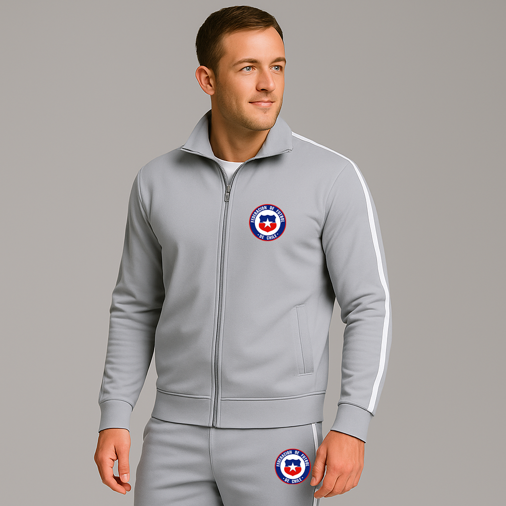 Men's Chile National Soccer Team  Dri-Fit TrackSuit