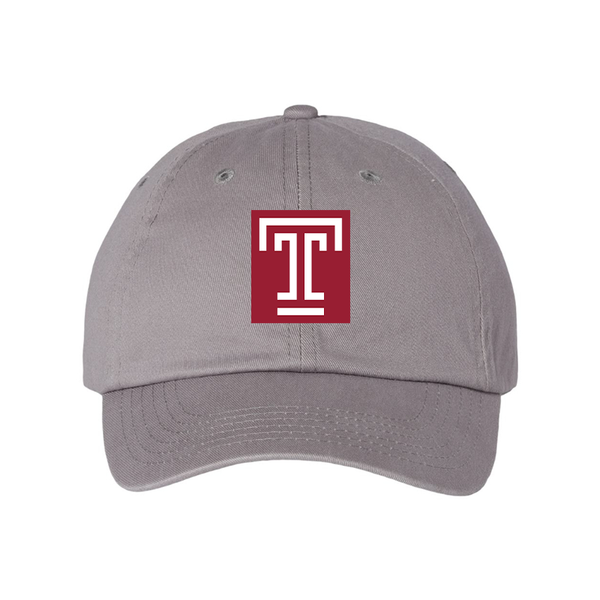 Temple Owls  Valucap Adult Bio-Washed Classic Dad Hat