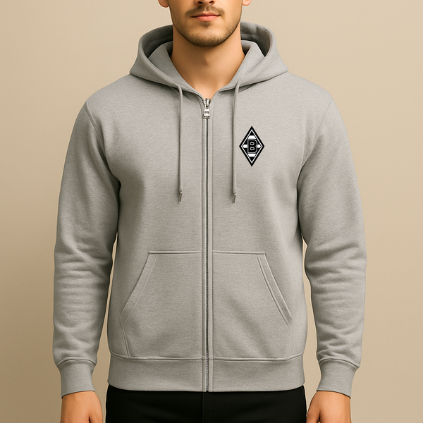 Men's Borussia Monchengladbach FC Zipper Hoodie