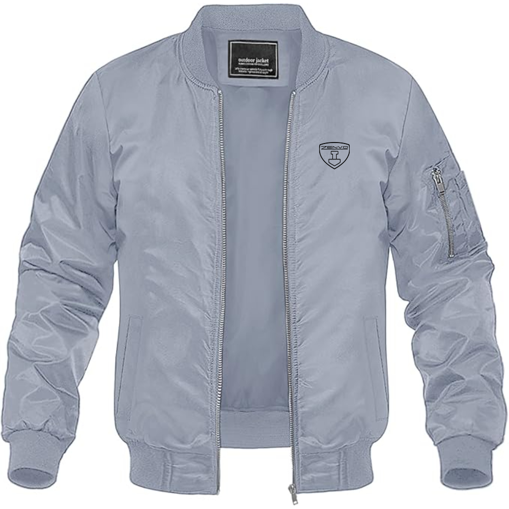 Men's Zenvo Logo Lightweight Bomber Jacket