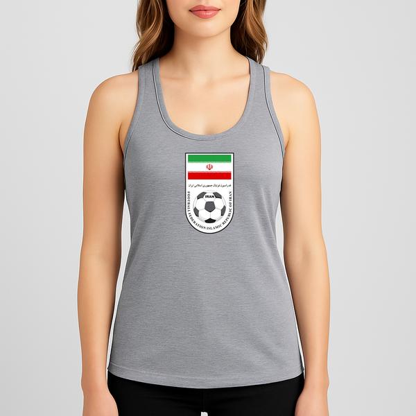 Women's Iran National Soccer Team Racerback Tank Top