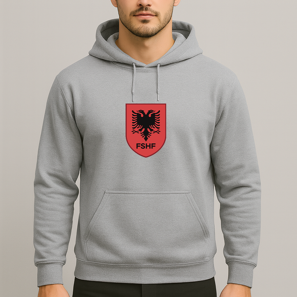Men's Albania National Soccer Team Pullover Hoodie
