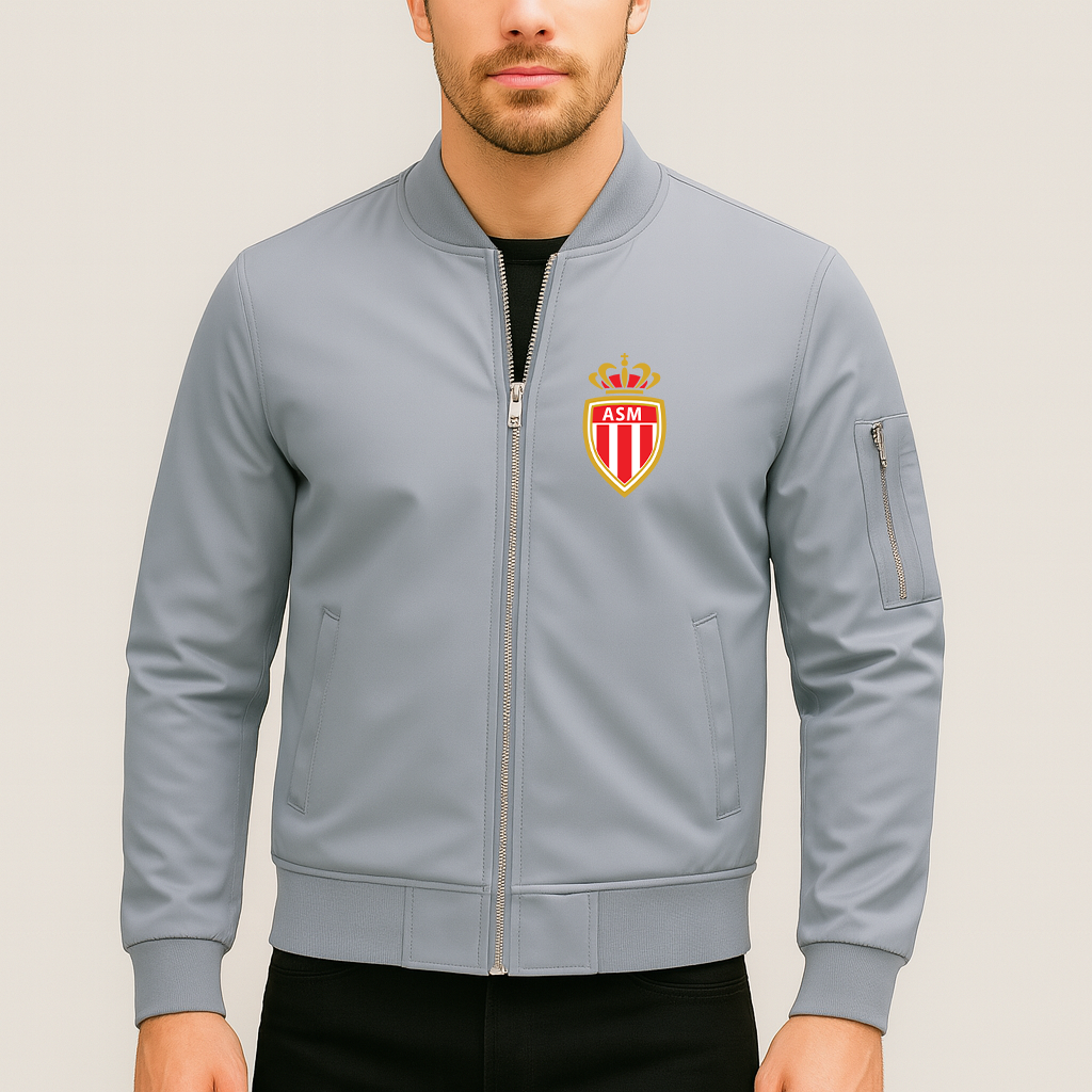 Men's AS Monaco FC Lightweight Bomber Jacket