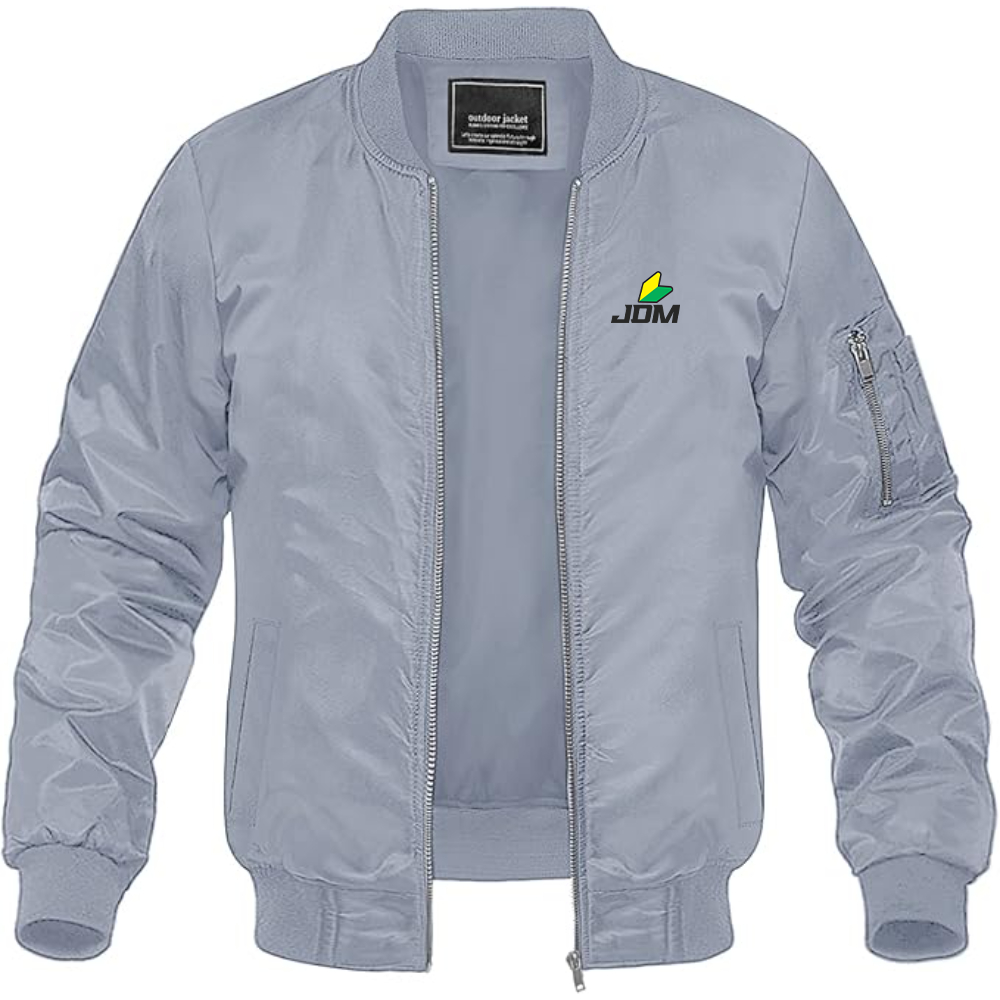 Men's JDM Logo Lightweight Bomber Jacket