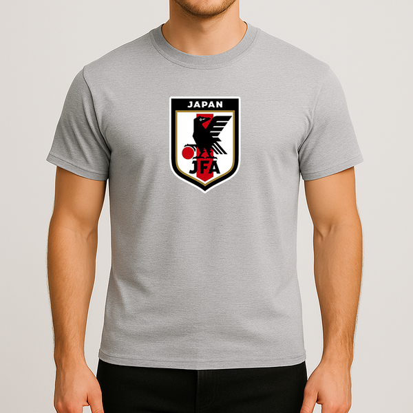 Men's Japan National Soccer Team Cotton T-Shirt