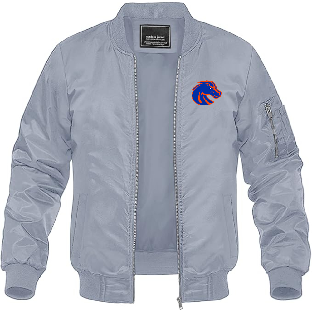 Men's Boise State Broncos Lightweight Bomber Jacket