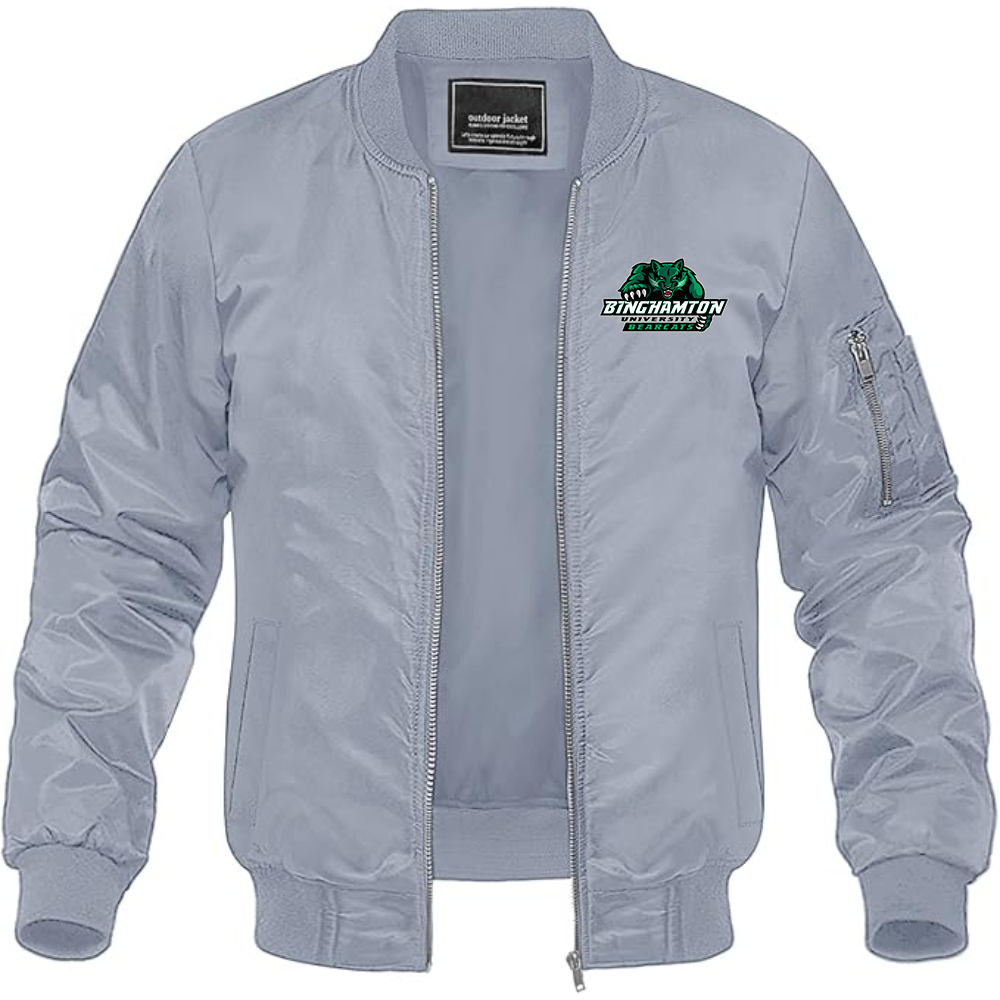 Men's Binghamton Bearcats Lightweight Bomber Jacket