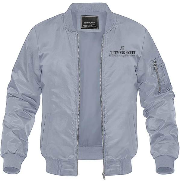 Men's Audemars-Piguet Lightweight Bomber Jacket Windbreaker Softshell Varsity Jacket Coat