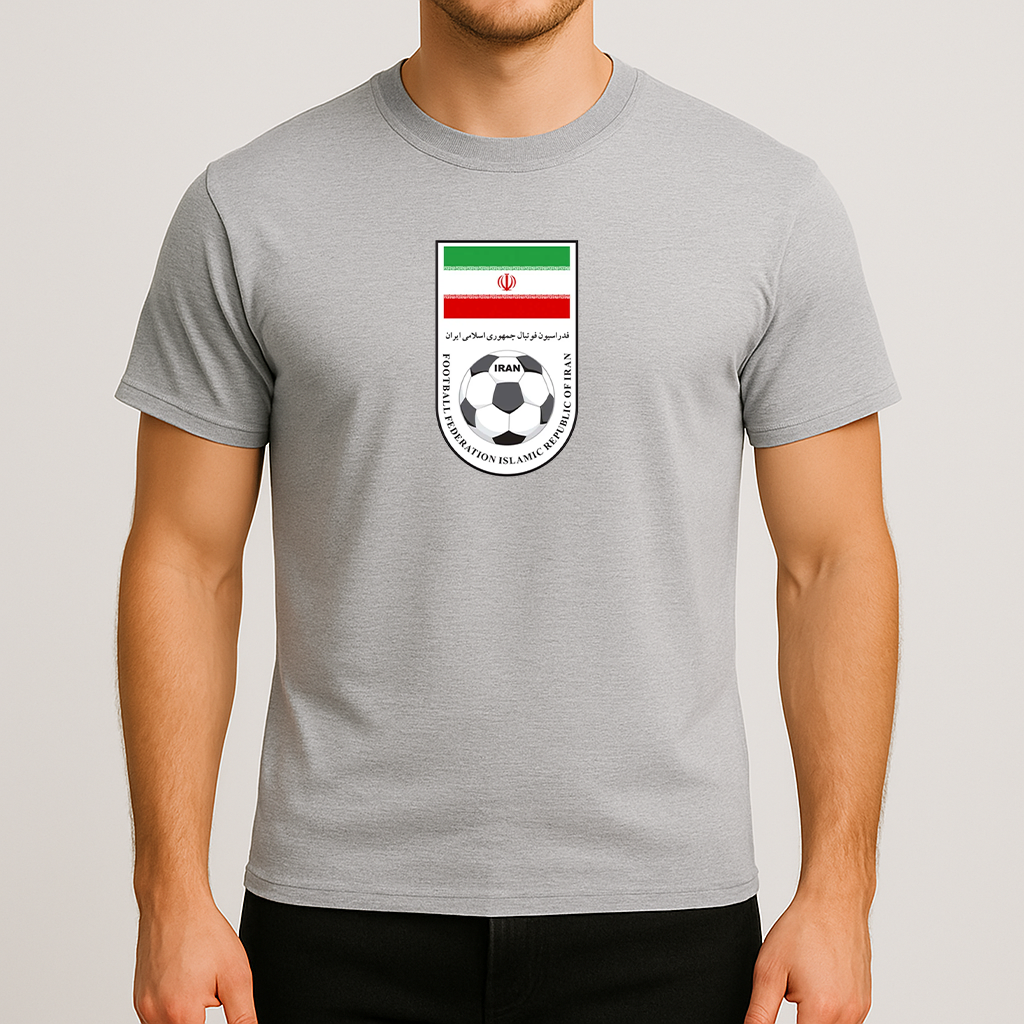 Men's Iran National Soccer Team Cotton T-Shirt