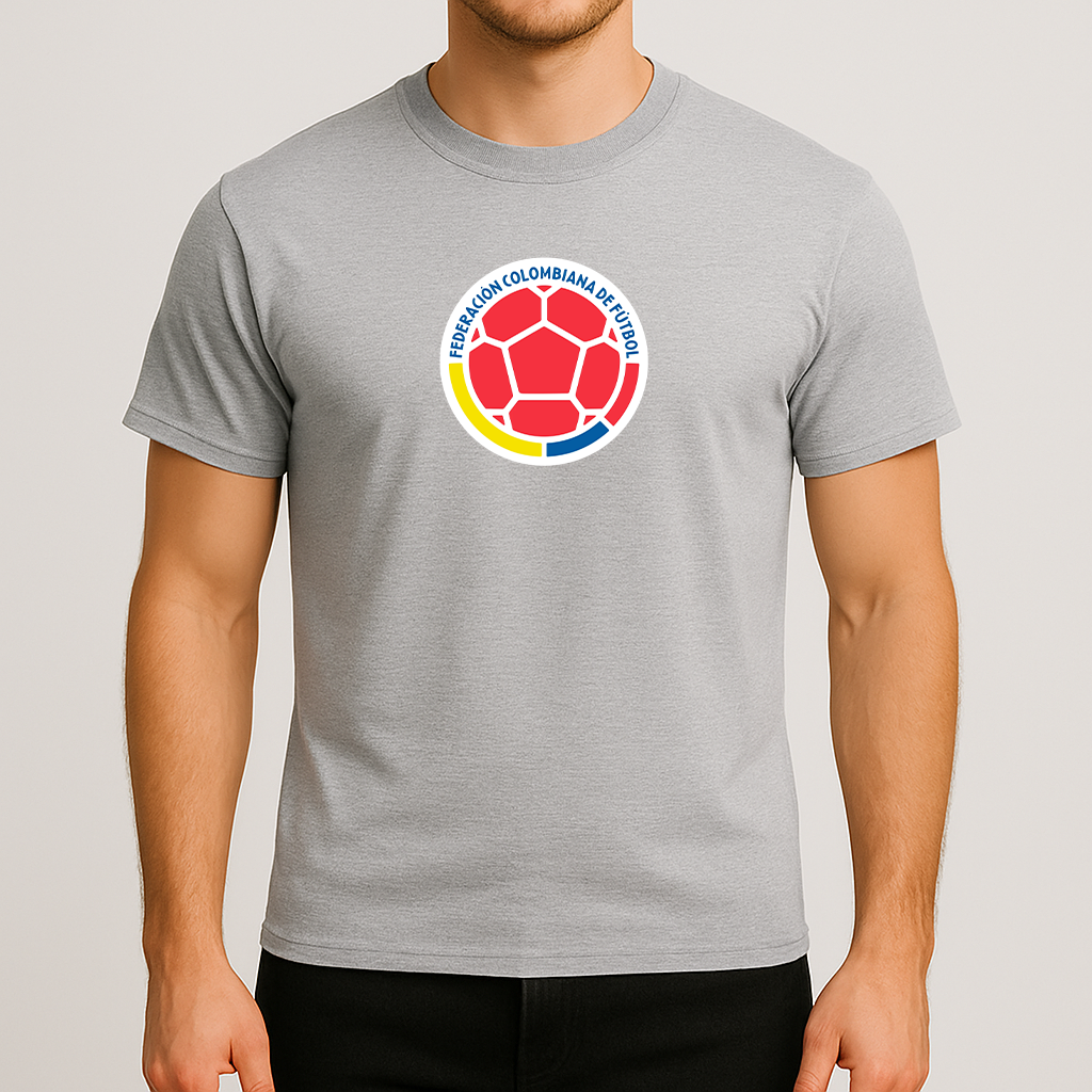 Men's Colombia National Soccer Team Cotton T-Shirt