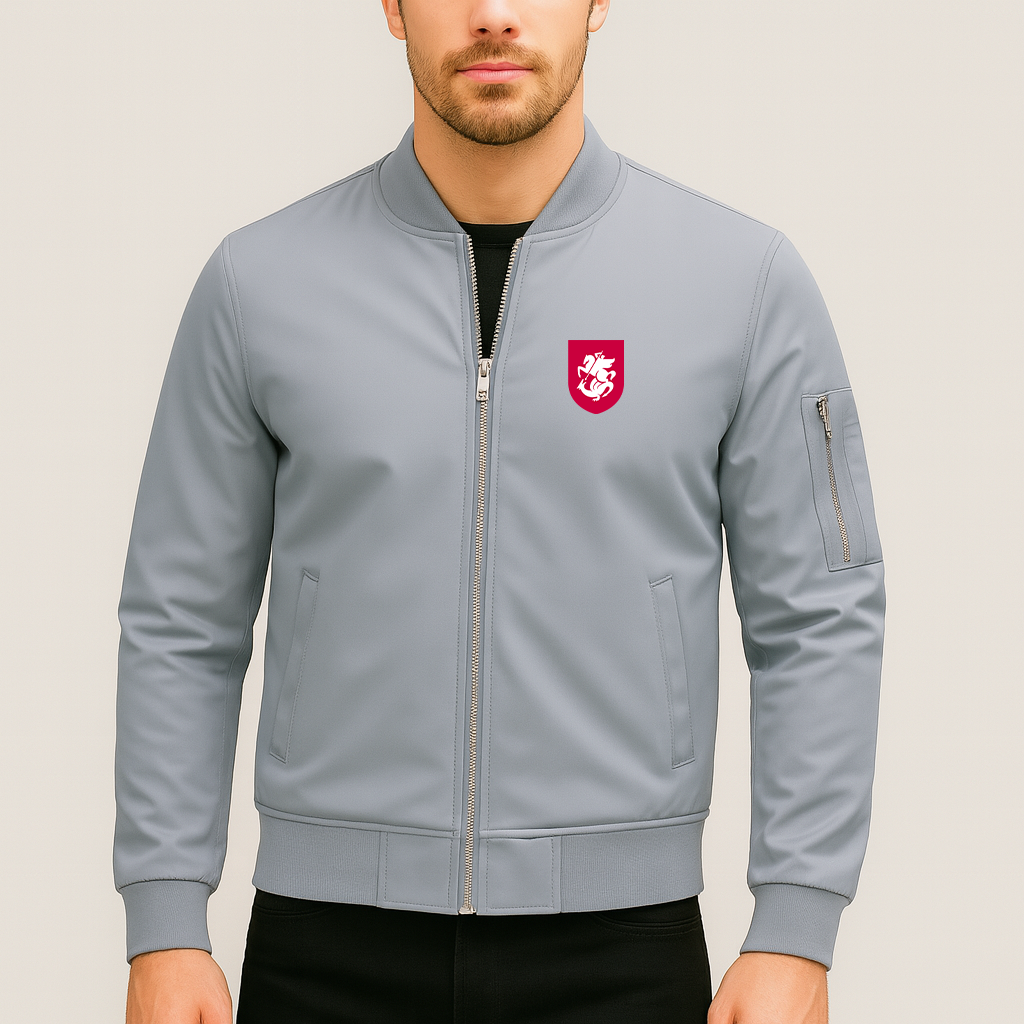 Men's Georgia National Soccer Team Lightweight Bomber Jacket