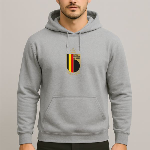 Men's Belgium National Soccer Team Pullover Hoodie
