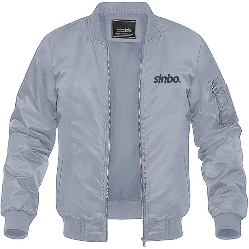 Men's Sinbo Logo Lightweight Bomber Jacket