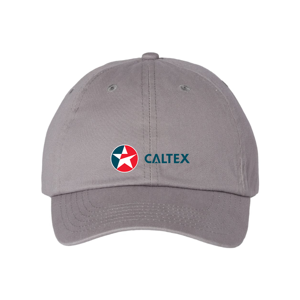 Caltex Gas Station  Valucap Adult Bio-Washed Classic Dad Hat
