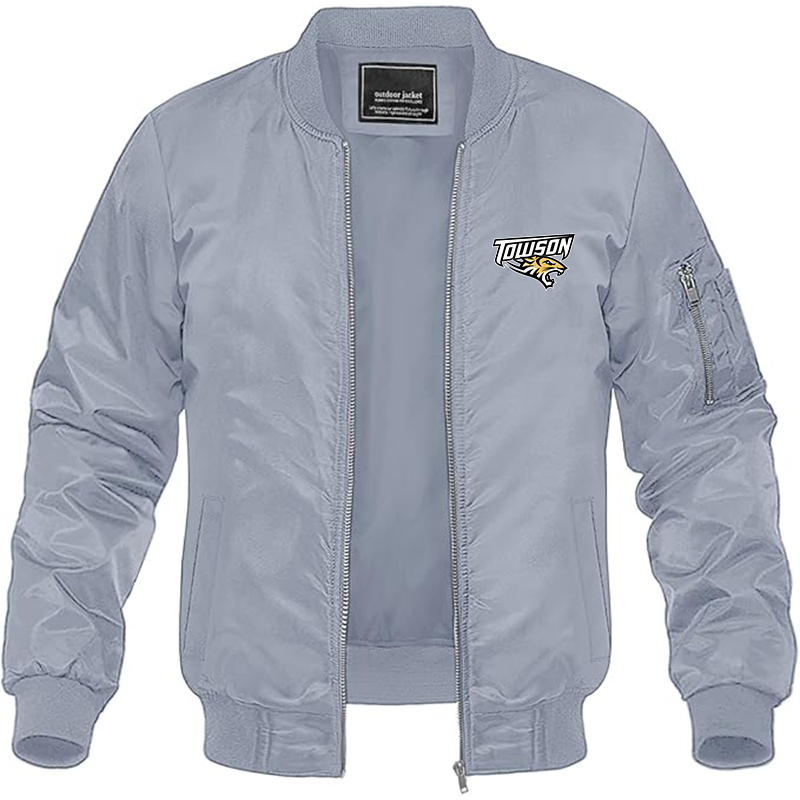 Men's Towson Tigers Lightweight Bomber Jacket