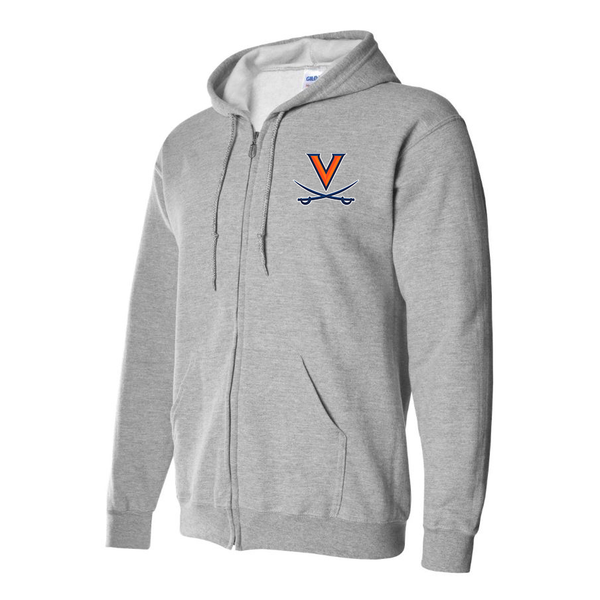 Men's Virginia Cavaliers  Zipper Hoodie