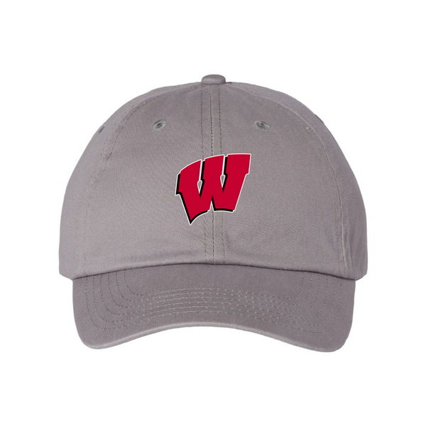 Wisconsin Badgers  Valucap Adult Bio-Washed Classic Dad Hat