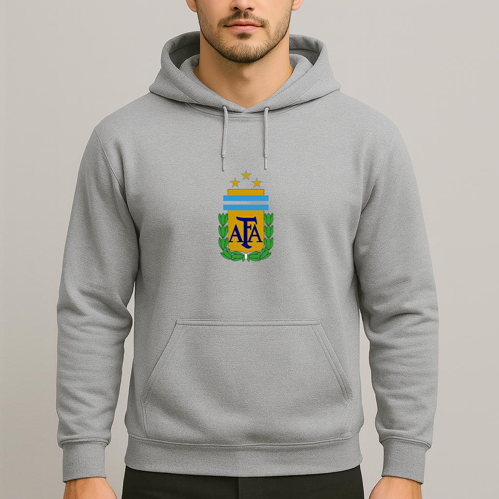 Men's Argentina National Soccer Team Pullover Hoodie