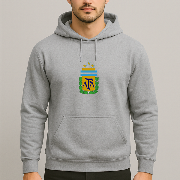 Men's Argentina National Soccer Team Pullover Hoodie