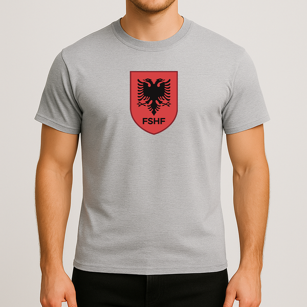 Men's Albania National Soccer Team Cotton T-Shirt
