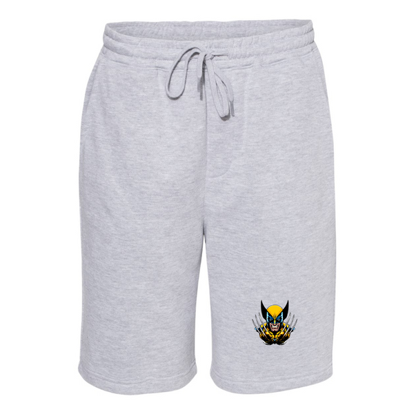 Men's  Wolverine 2025 Art   Independent Trading Co Midweight Fleece Shorts