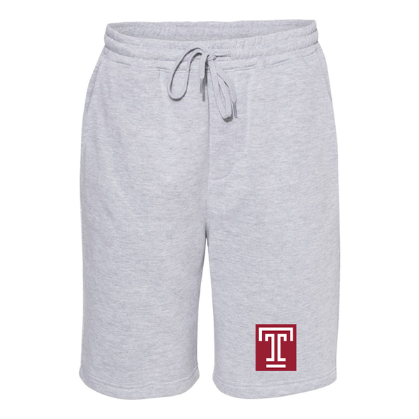 Men's Temple Owls Independent Trading Co Midweight Fleece Shorts
