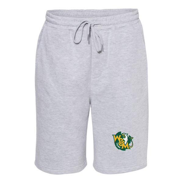 Men's  William and Mary Tribe  Independent Trading Co Midweight Fleece Shorts