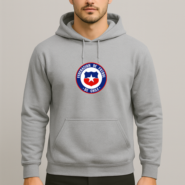 Men's Chile National Soccer Team  Pullover Hoodie