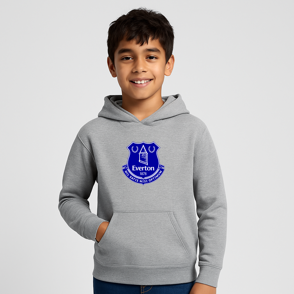 Youth Kids Everton FC  Pullover Hoodie