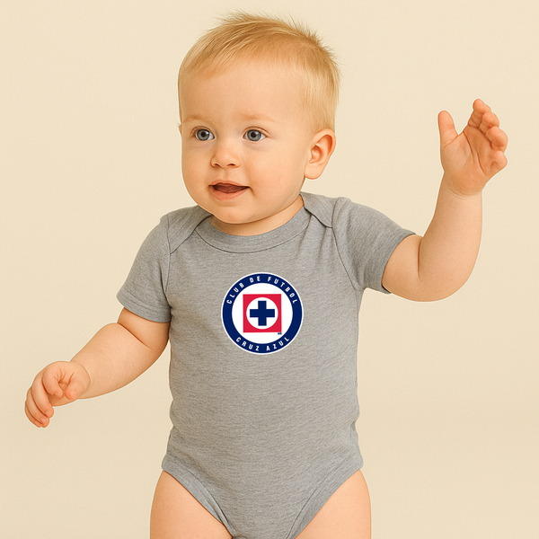 Cruz Azul Football Club Baby Romper Onesie
