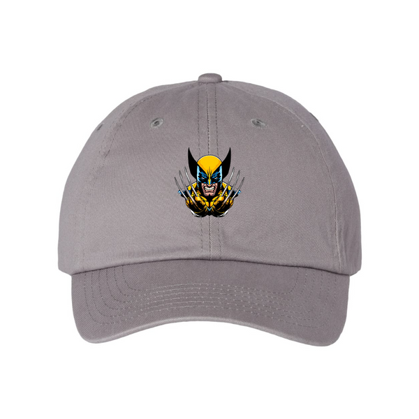 Wolverine 2025 Art   Valucap Adult Bio-Washed Classic Dad Hat