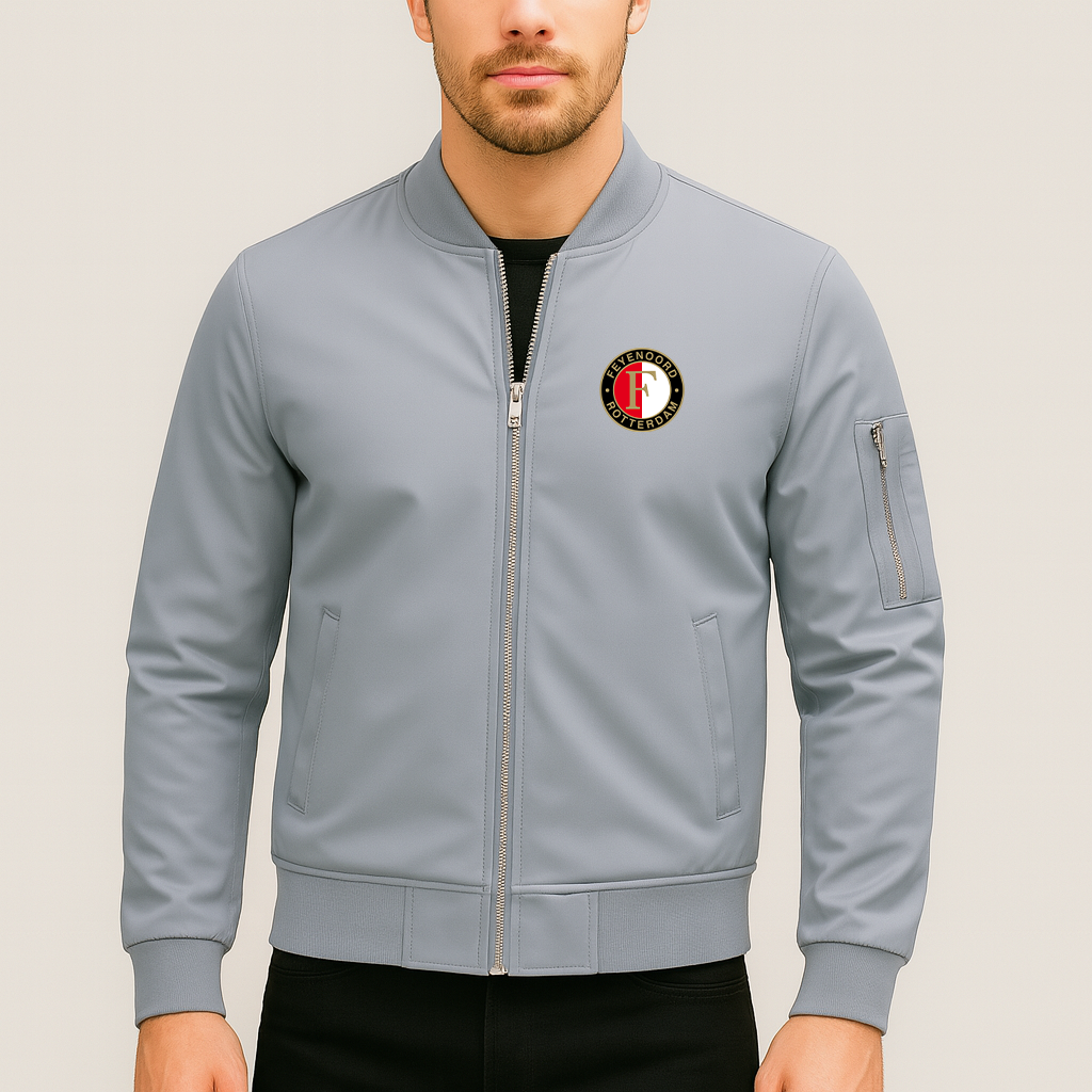 Men's Feyenoord FC Lightweight Bomber Jacket