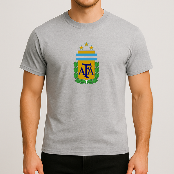 Men's Argentina National Soccer Team Cotton T-Shirt