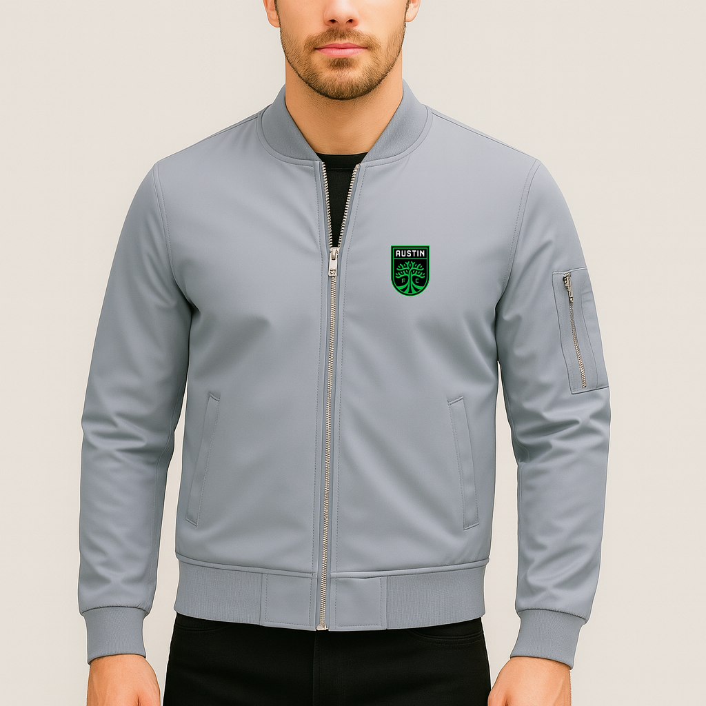 Men's Austin FC Lightweight Bomber Jacket