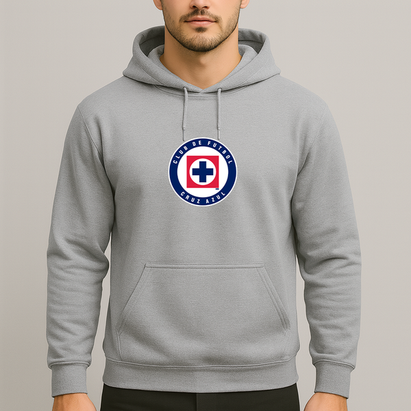 Men's Cruz Azul Football Club Pullover Hoodie