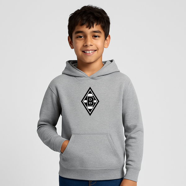 Youth Kids Borussia Monchengladbach FC Pullover Hoodie