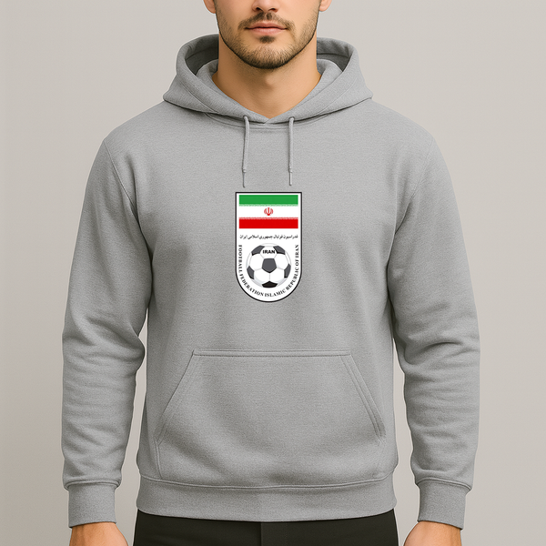 Men's Iran National Soccer Team Pullover Hoodie