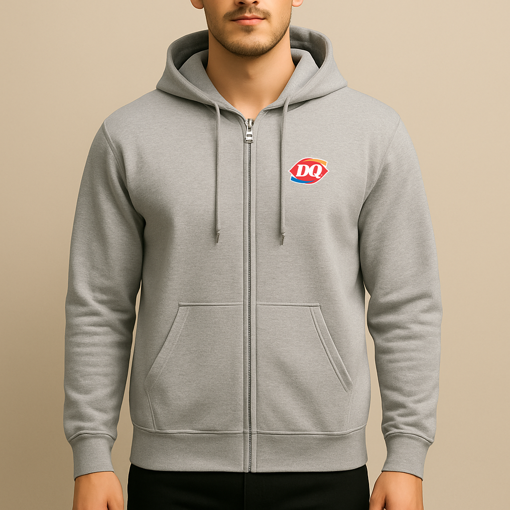 Men's DQ Dairy Queen Zipper Hoodie