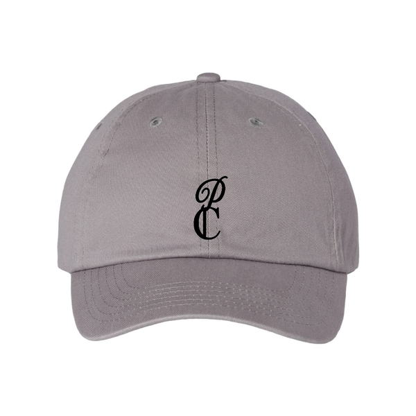 P & C Black  Valucap Adult Bio-Washed Classic Dad Hat