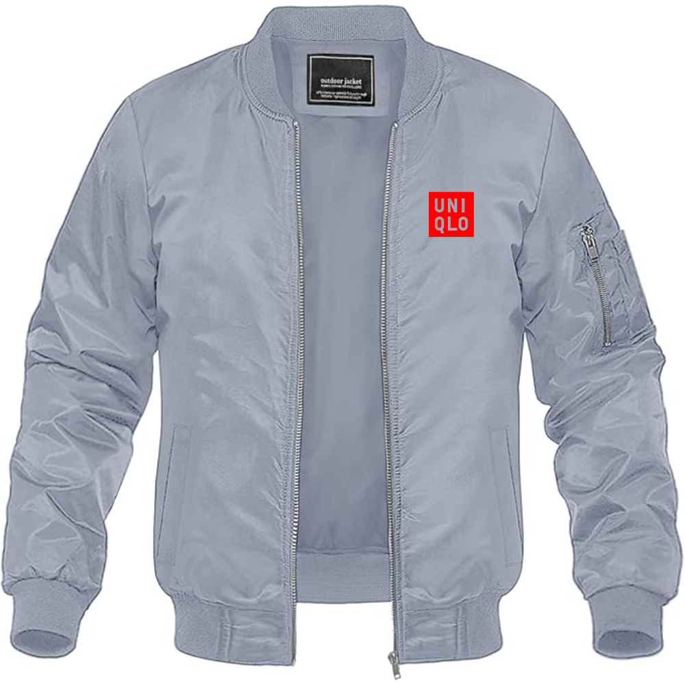 Men's Uniqlo Logo Lightweight Bomber Jacket